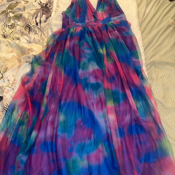 Watercolor Dress - Picture 2 of 4